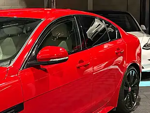 Used 2019 Jaguar Xe R-Dynamic S Red - Interior and Exterior details 12