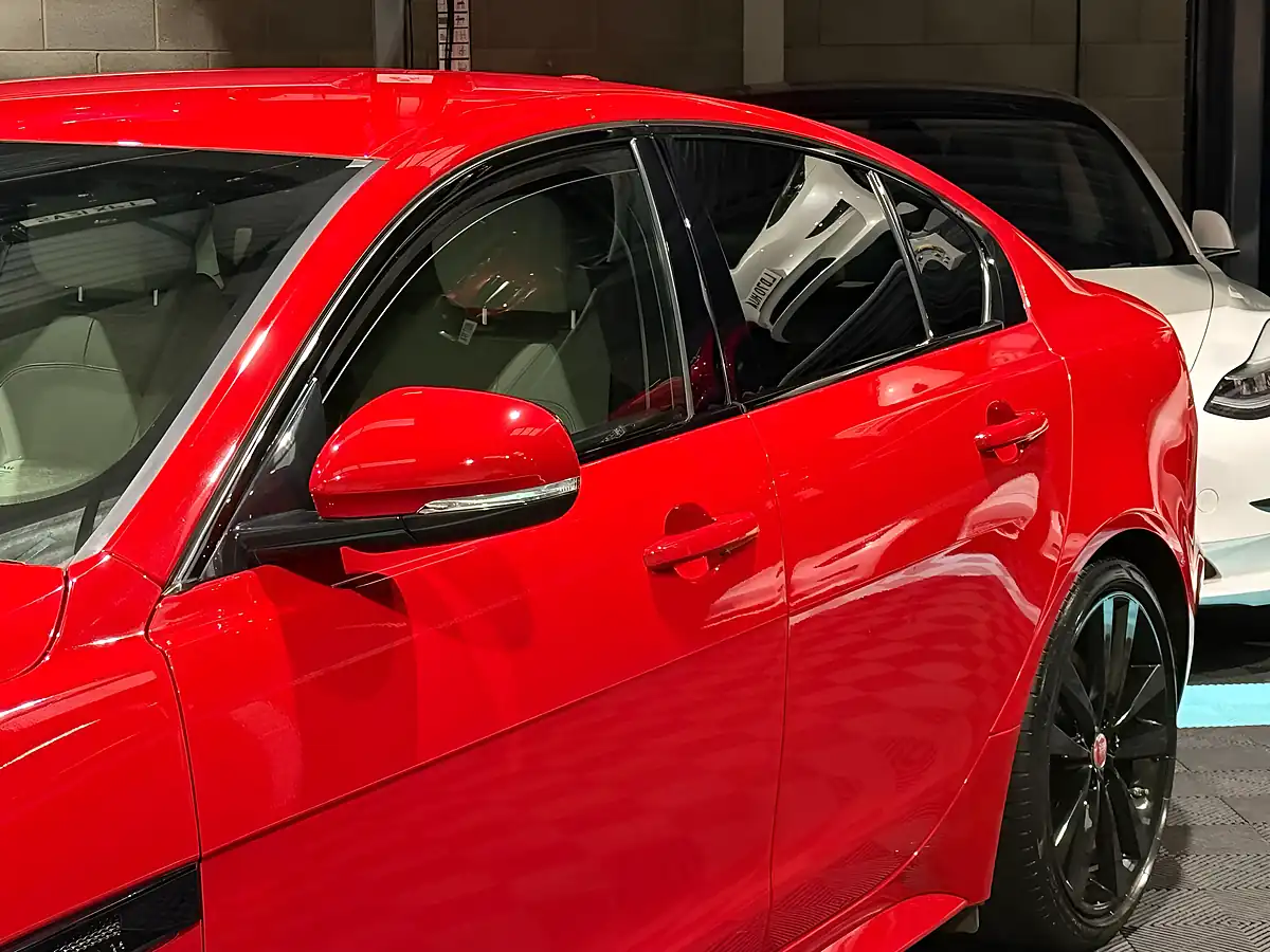 Used 2019 Jaguar Xe R-Dynamic S Red - Interior and Exterior details 12