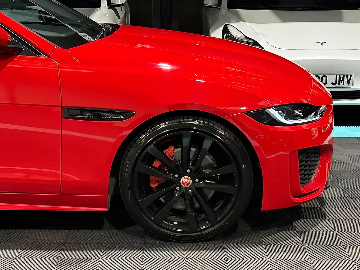 Used 2019 Jaguar Xe R-Dynamic S Red - Interior and Exterior details 13
