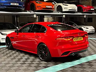 Used 2019 Jaguar Xe R-Dynamic S Red - Interior and Exterior details 7
