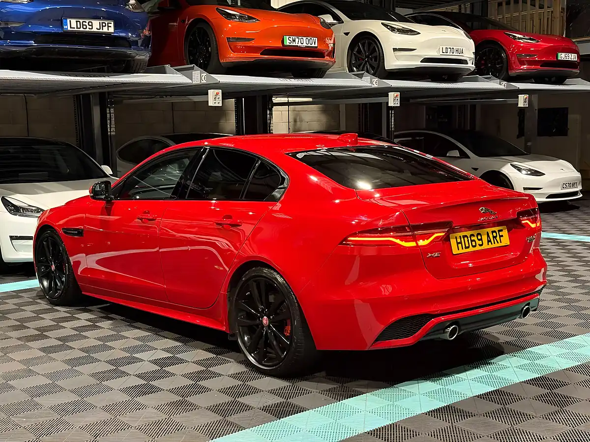 Used 2019 Jaguar Xe R-Dynamic S Red - Interior and Exterior details 7