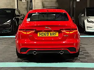 Used 2019 Jaguar Xe R-Dynamic S Red - Interior and Exterior details 8