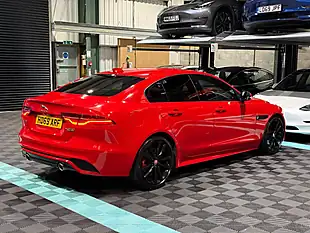 Used 2019 Jaguar Xe R-Dynamic S Red - Interior and Exterior details 9