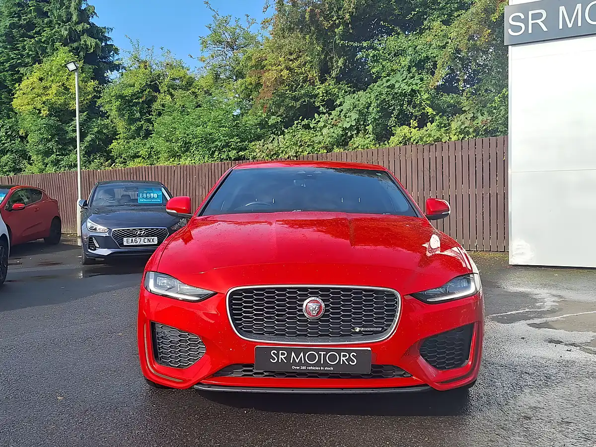 Used 2019 Jaguar Xe R-Dynamic S Red - Interior and Exterior details 2
