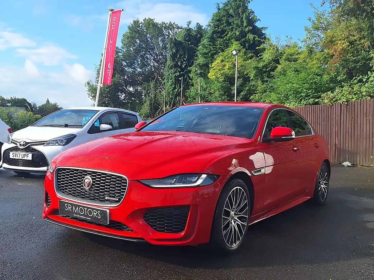 Used 2019 Jaguar Xe R-Dynamic S Red - Interior and Exterior details 3