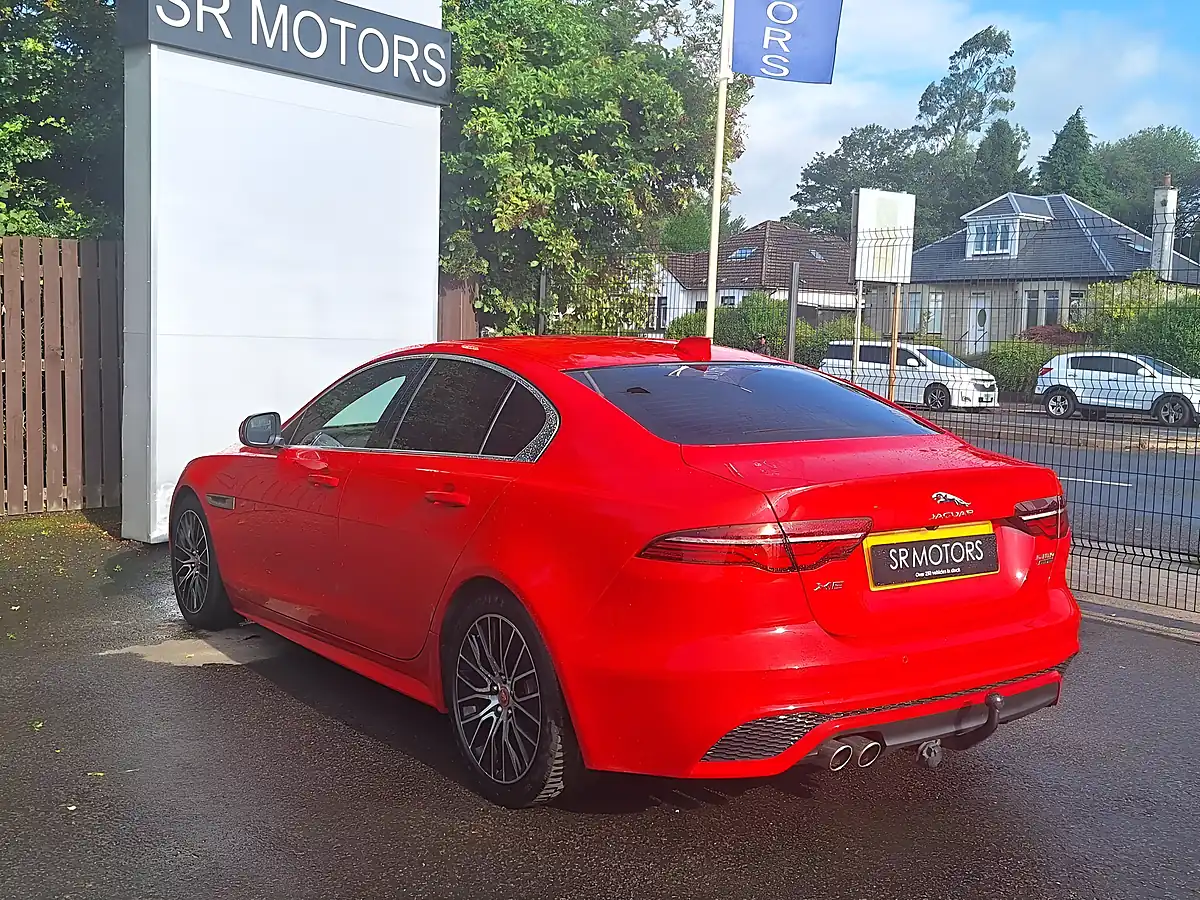 Used 2019 Jaguar Xe R-Dynamic S Red - Interior and Exterior details 4