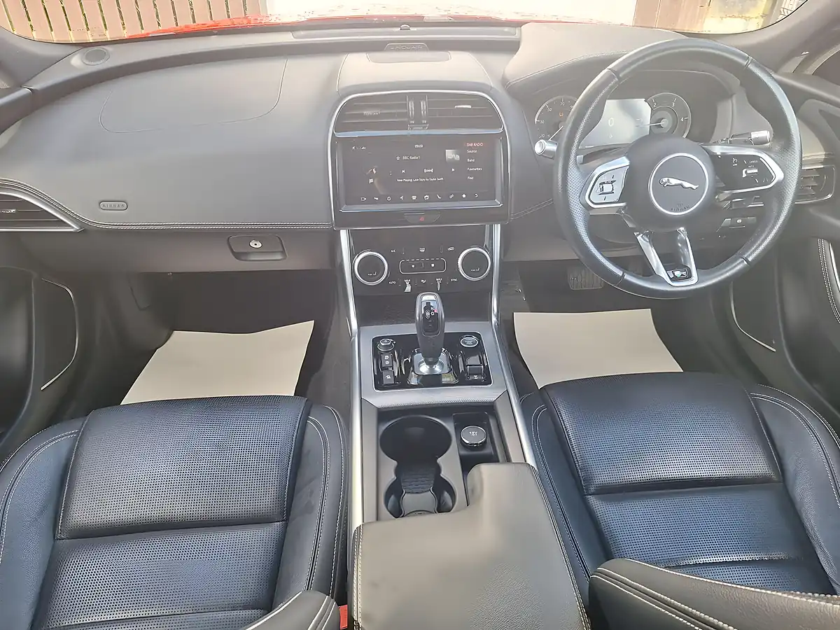 Used 2019 Jaguar Xe R-Dynamic S Red - Interior and Exterior details 9