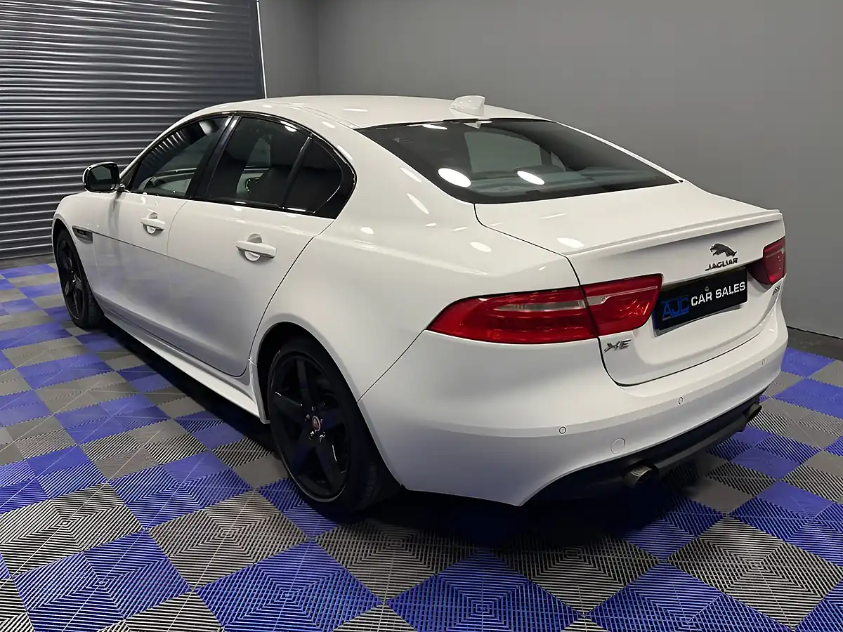 Used 2019 Jaguar Xe R-Sport Fuji White - Interior and Exterior details 14