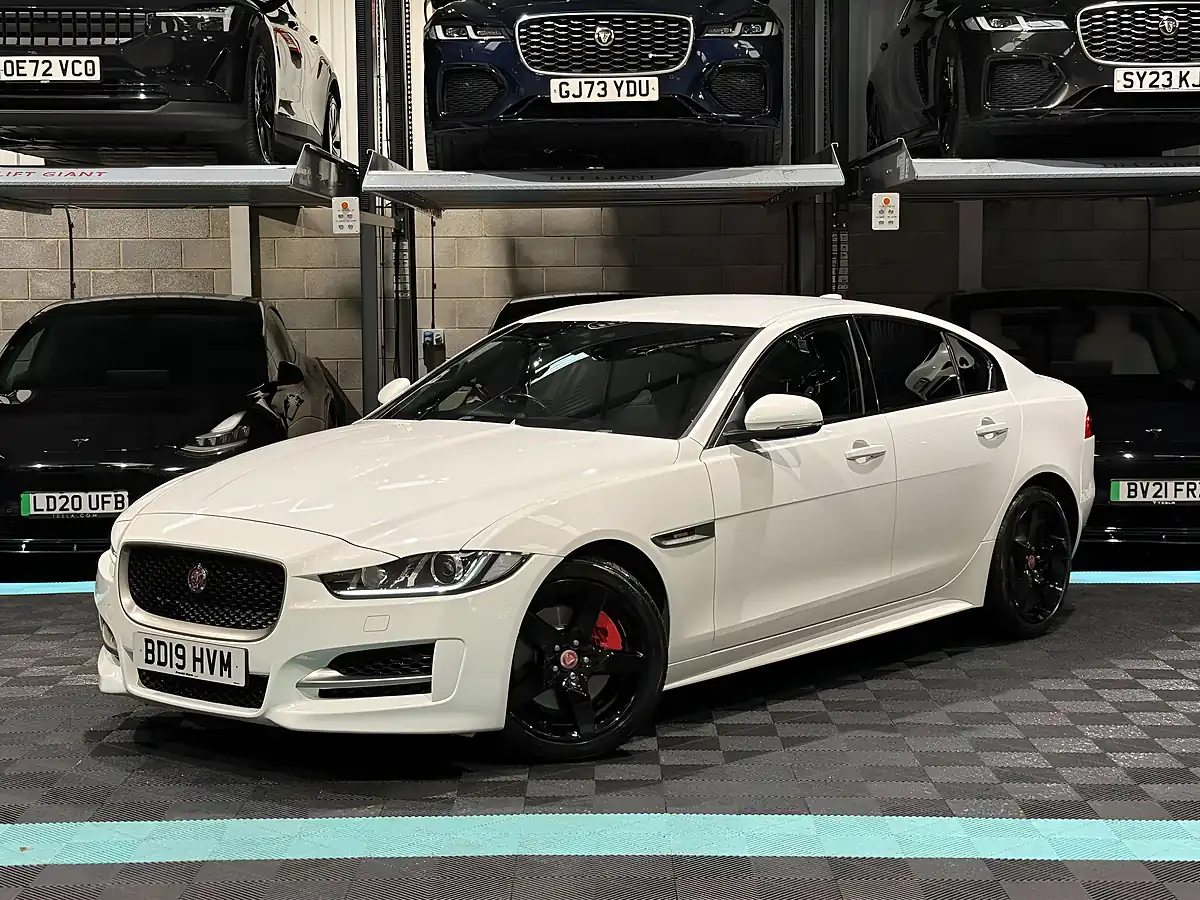 Used 2019 Jaguar Xe R-Sport White - Interior and Exterior details 5