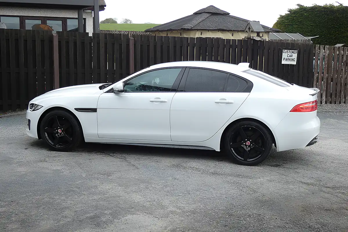 Used 2019 Jaguar Xe R-Sport White - Interior and Exterior details 5