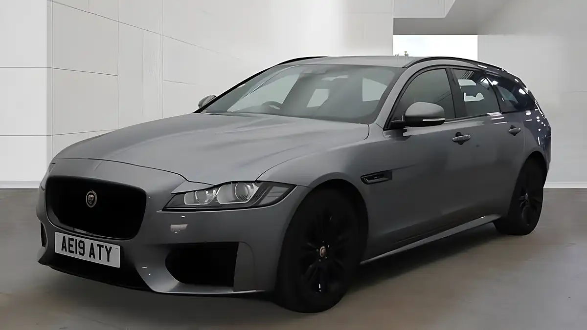 Used 2019 Jaguar Xf Chequered Flag Sportbrake Grey - Interior and Exterior details 2