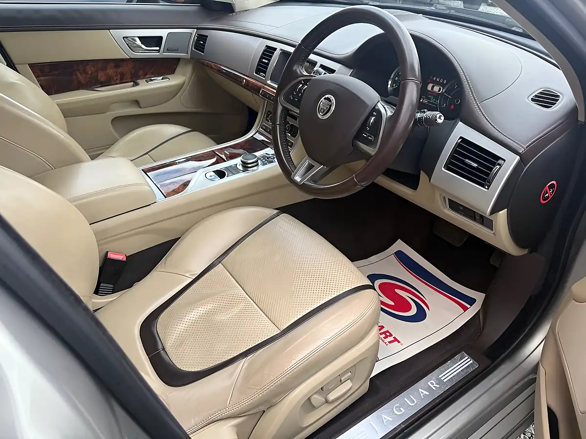 Used 2019 Jaguar Xf Portfolio Beige - Interior and Exterior details 8