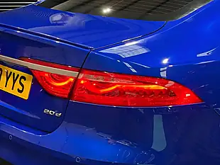 Used 2019 Jaguar Xf R-Sport Blue - Interior and Exterior details 11
