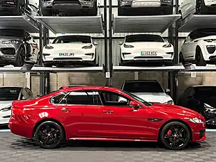 Used 2019 Jaguar Xf R-Sport Red - Interior and Exterior details 10