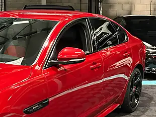 Used 2019 Jaguar Xf R-Sport Red - Interior and Exterior details 14