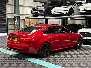 Used 2019 Jaguar Xf R-Sport Red - Interior and Exterior details 9