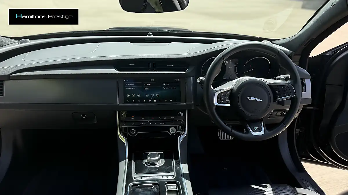Used 2019 Jaguar Xf R-Sport Santorini Black - Interior and Exterior details 13