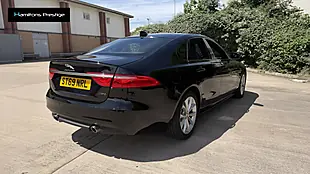 Used 2019 Jaguar Xf R-Sport Santorini Black - Interior and Exterior details 16