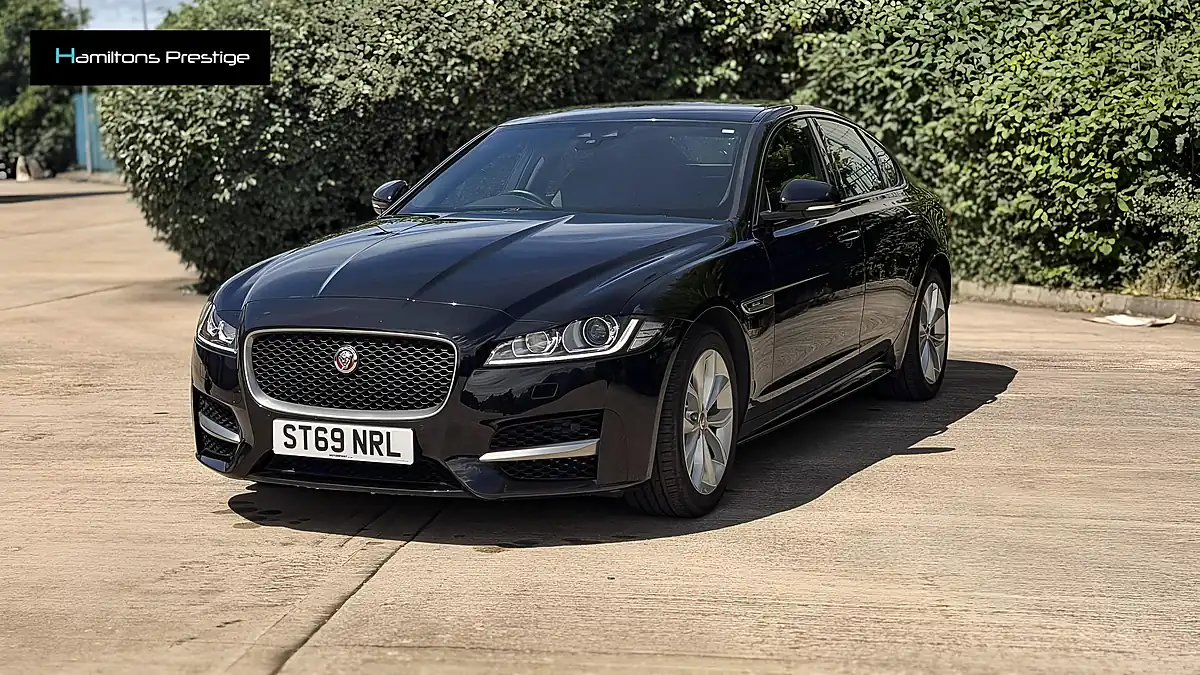 Used 2019 Jaguar Xf R-Sport Santorini Black - Interior and Exterior details 2