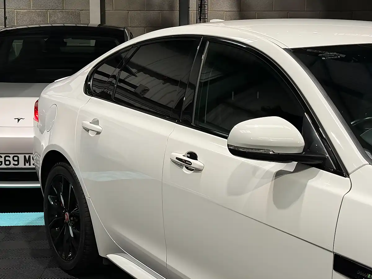 Used 2019 Jaguar Xf R-Sport White - Interior and Exterior details 13