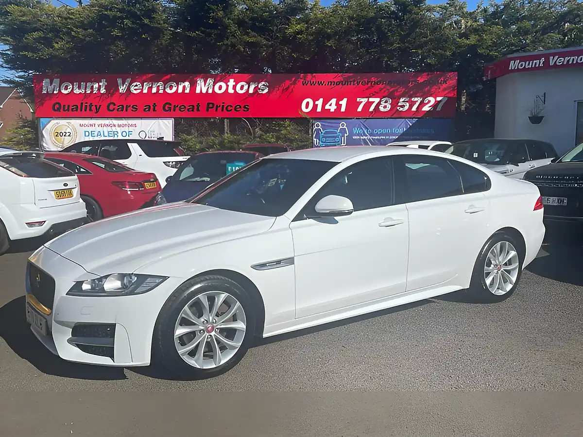 Used 2019 Jaguar Xf R-Sport White - Interior and Exterior details 5