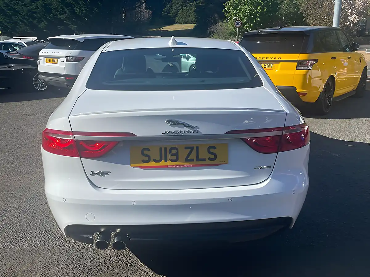 Used 2019 Jaguar Xf R-Sport White - Interior and Exterior details 7
