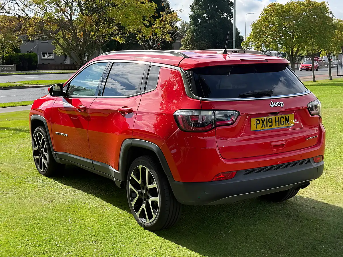 Used 2019 Jeep Compass Limited Red - Interior and Exterior details 4