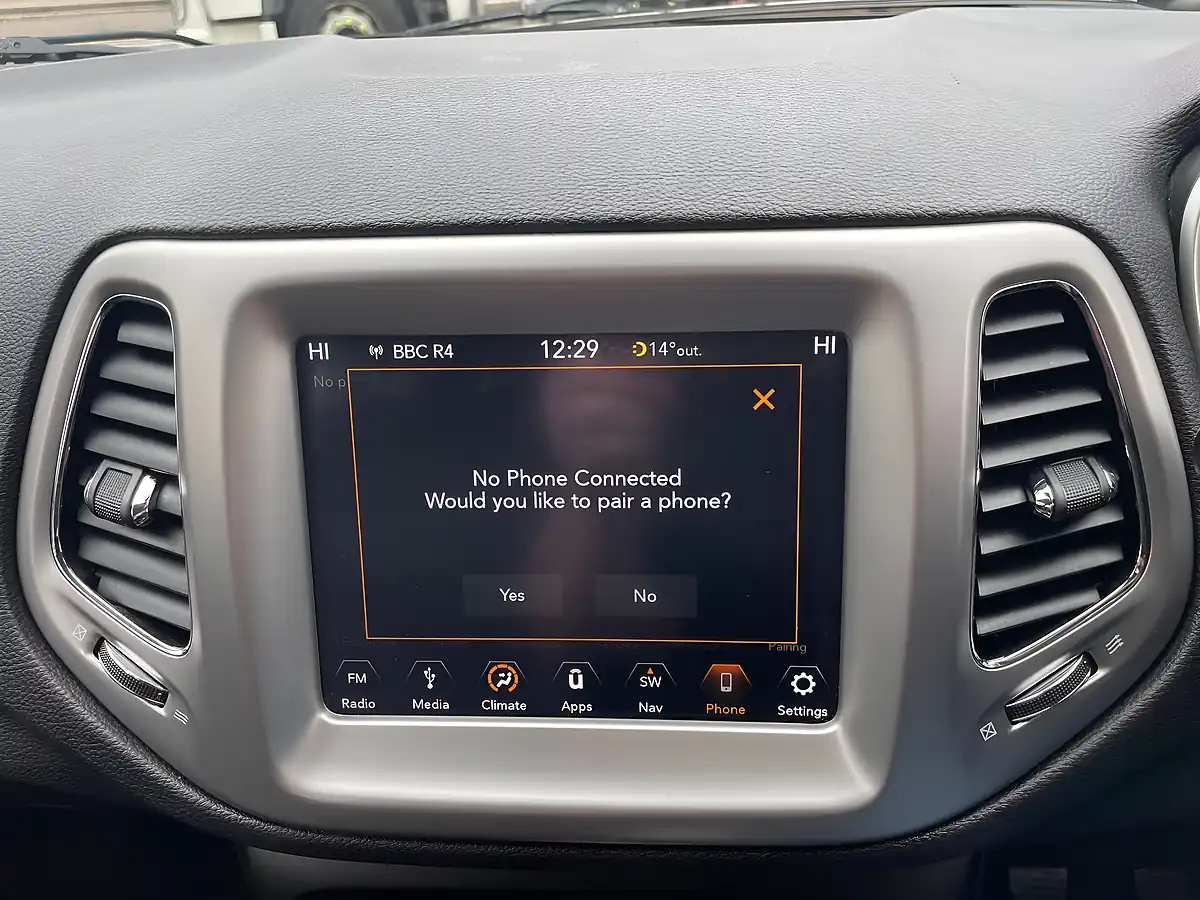 Used 2019 Jeep Compass Longitude Black - Interior and Exterior details 15