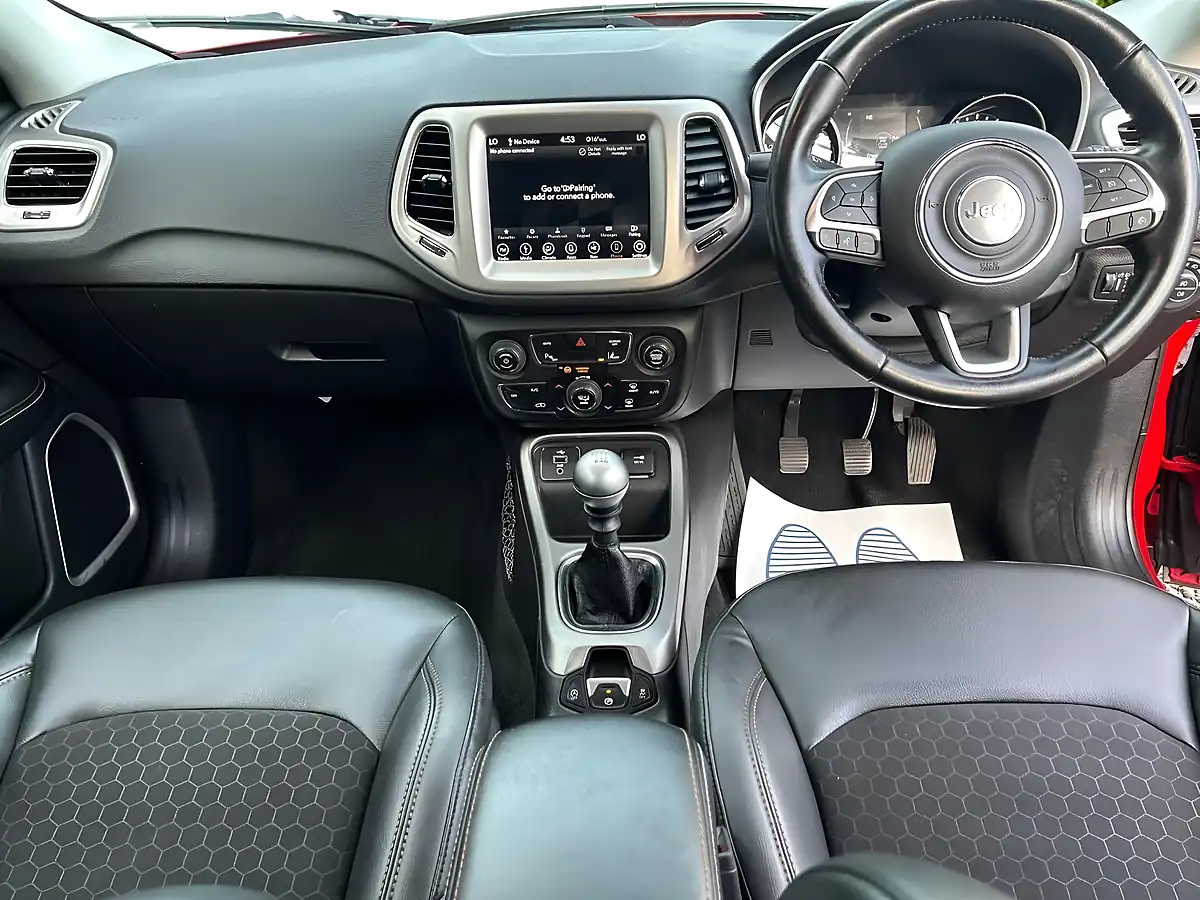 Used 2019 Jeep Compass Longitude Red - Interior and Exterior details 12