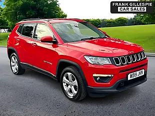 Used 2019 Jeep Compass Longitude Red - Interior and Exterior details 3