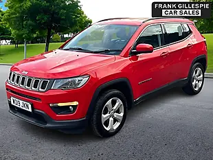 Used 2019 Jeep Compass Longitude Red - Interior and Exterior details 4