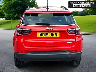 Used 2019 Jeep Compass Longitude Red - Interior and Exterior details 7