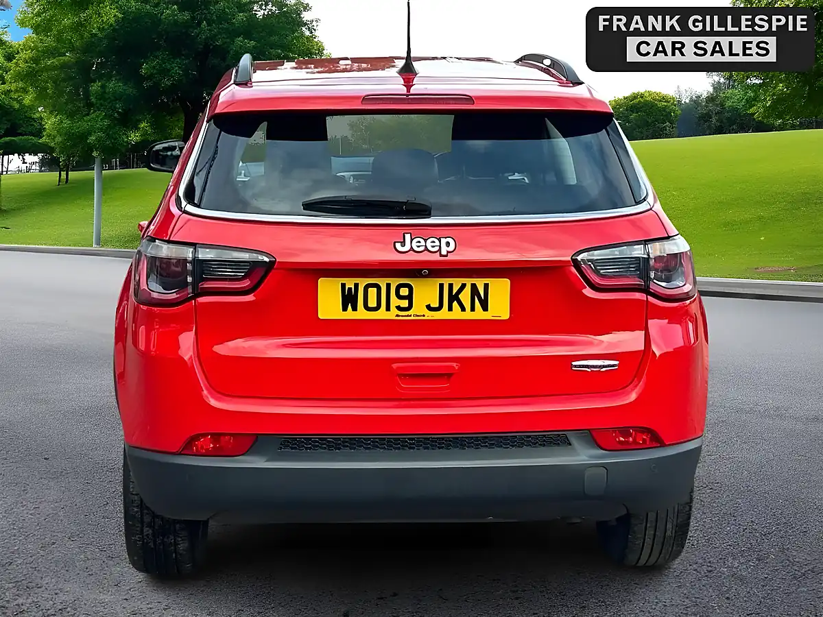 Used 2019 Jeep Compass Longitude Red - Interior and Exterior details 7