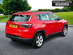 Used 2019 Jeep Compass Longitude Red - Interior and Exterior details 8