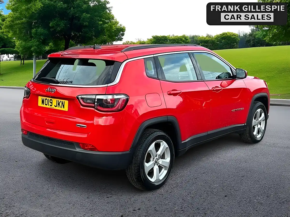 Used 2019 Jeep Compass Longitude Red - Interior and Exterior details 8