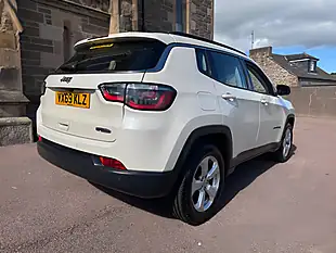 Used 2019 Jeep Compass Longitude White - Interior and Exterior details 5
