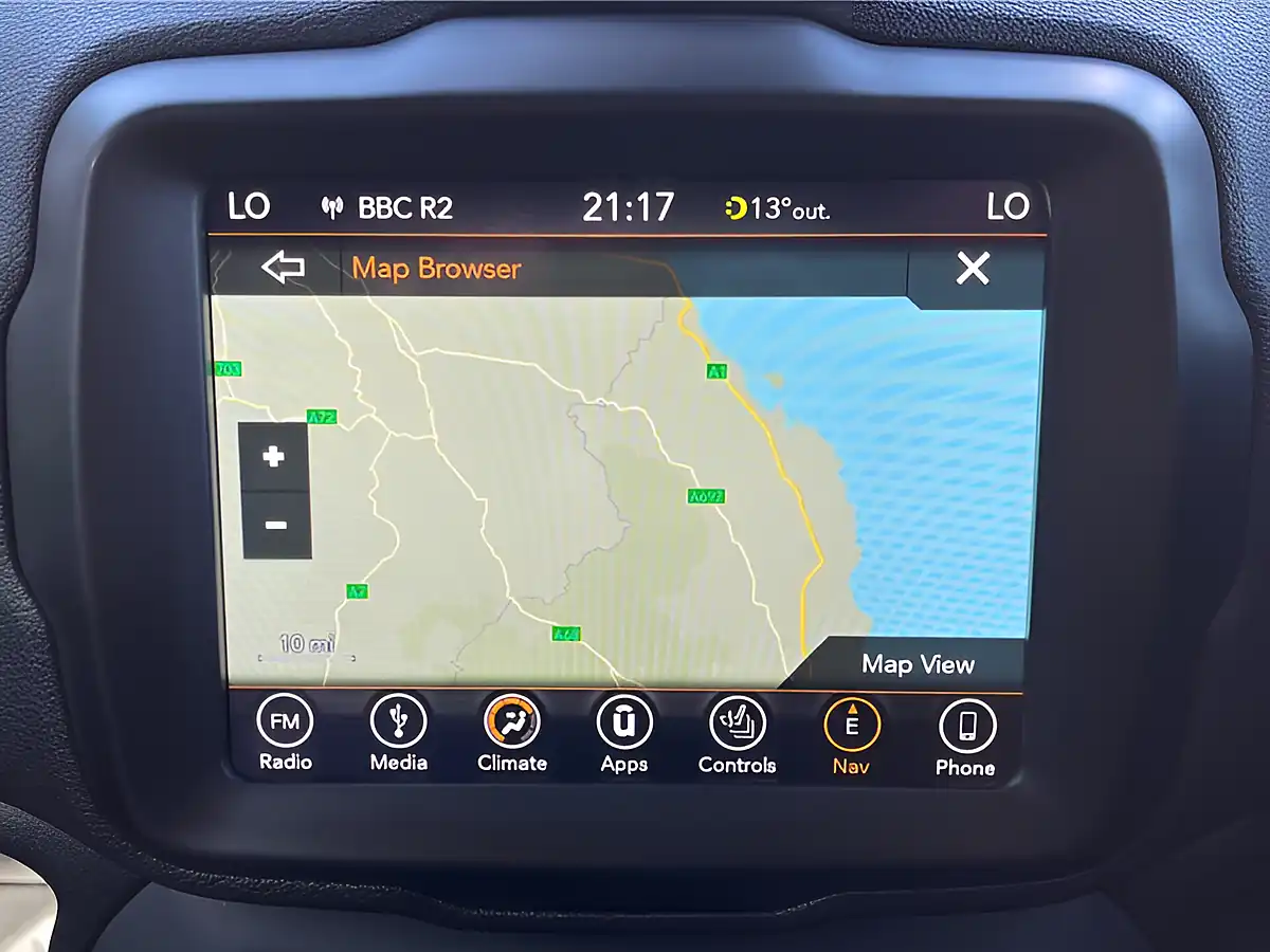 Used 2019 Jeep Renegade Limited Blue - Interior and Exterior details 11