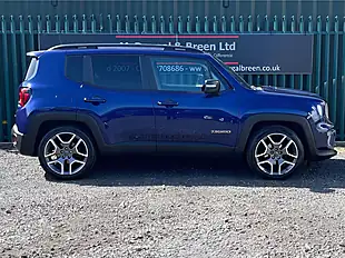Used 2019 Jeep Renegade Limited Blue - Interior and Exterior details 7
