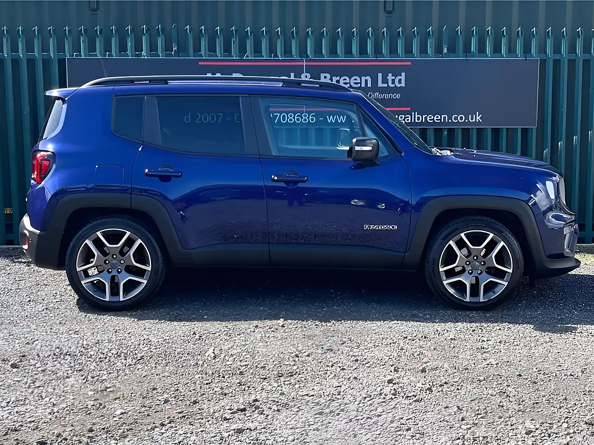 Used 2019 Jeep Renegade Limited Blue - Interior and Exterior details 7