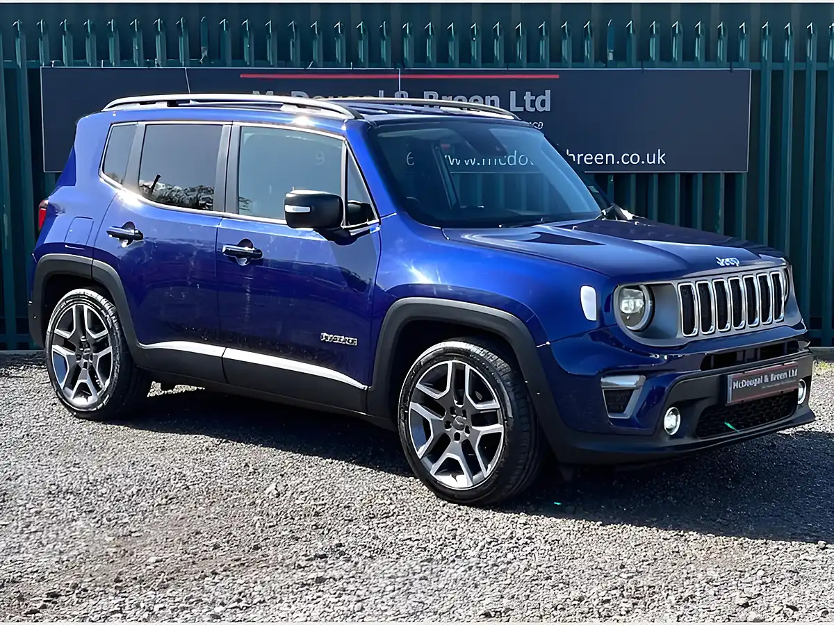 Used 2019 Jeep Renegade Limited Blue - Interior and Exterior details 8