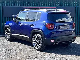 Used 2019 Jeep Renegade Limited Blue - Interior and Exterior details 4