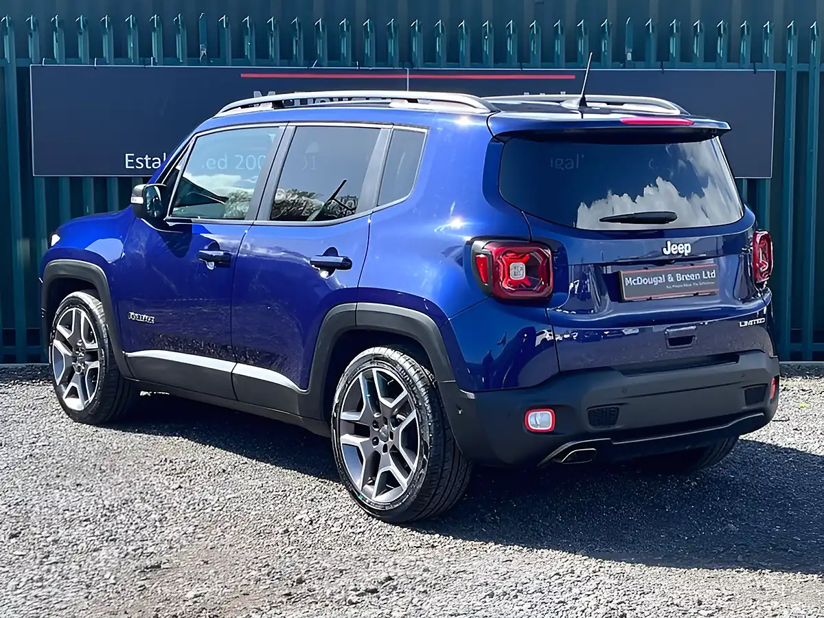 Used 2019 Jeep Renegade Limited Blue - Interior and Exterior details 4
