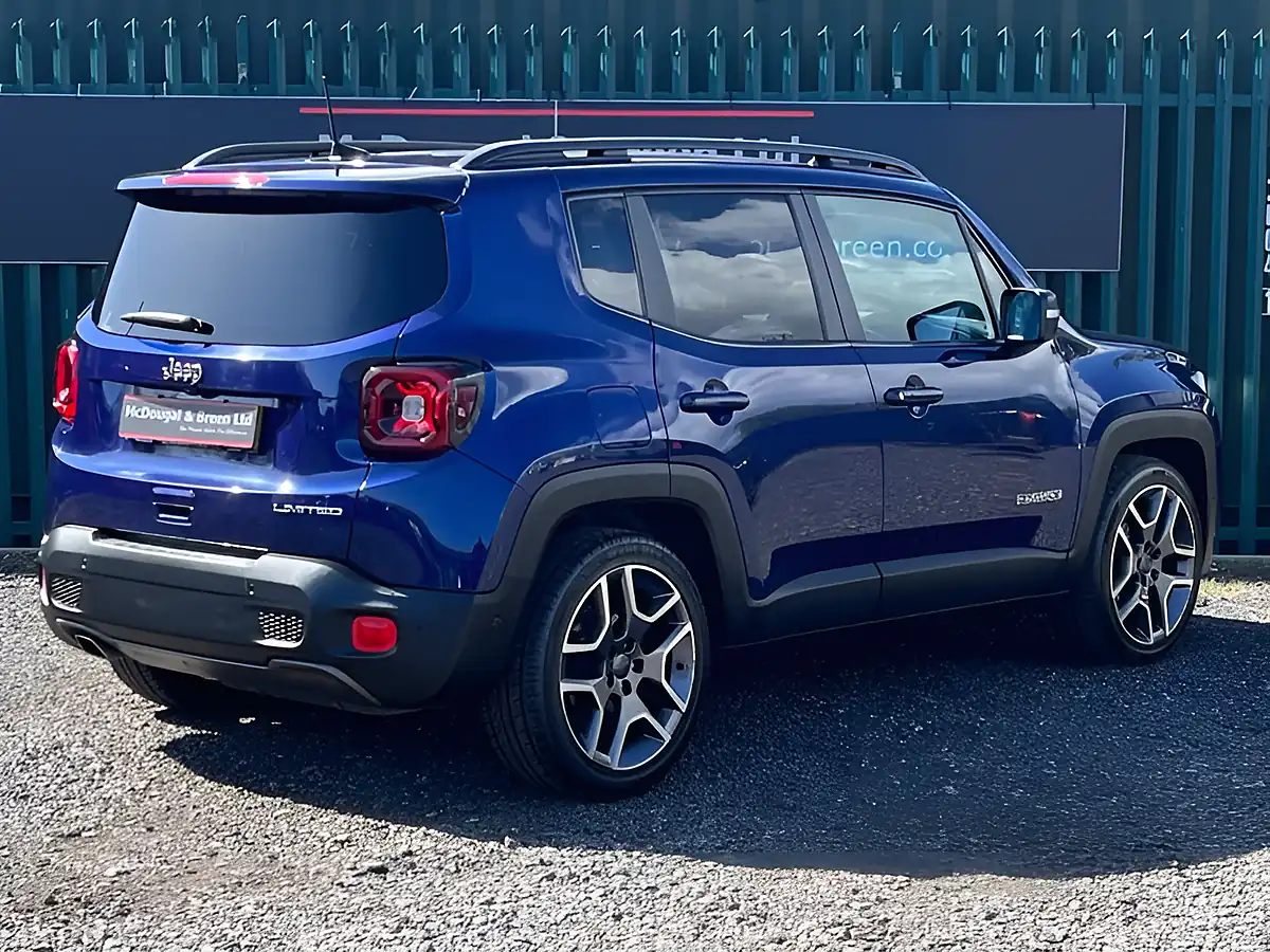 Used 2019 Jeep Renegade Limited Blue - Interior and Exterior details 6