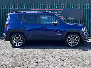 Used 2019 Jeep Renegade Limited Blue - Interior and Exterior details 7