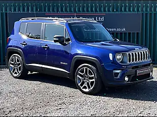Used 2019 Jeep Renegade Limited Blue - Interior and Exterior details 8