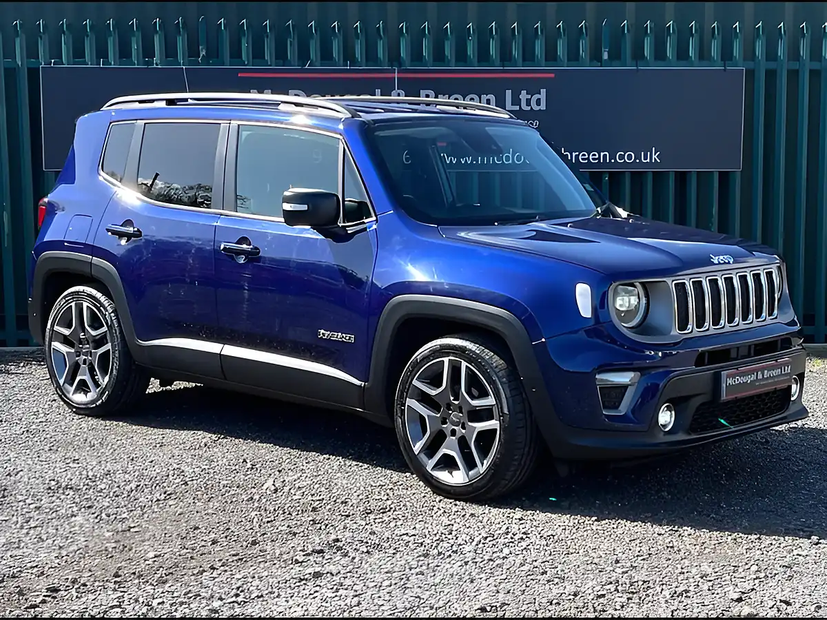 Used 2019 Jeep Renegade Limited Blue - Interior and Exterior details 8