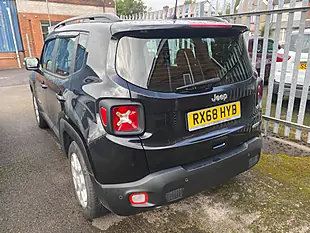Used 2019 Jeep Renegade Longitude Black - Interior and Exterior details 4