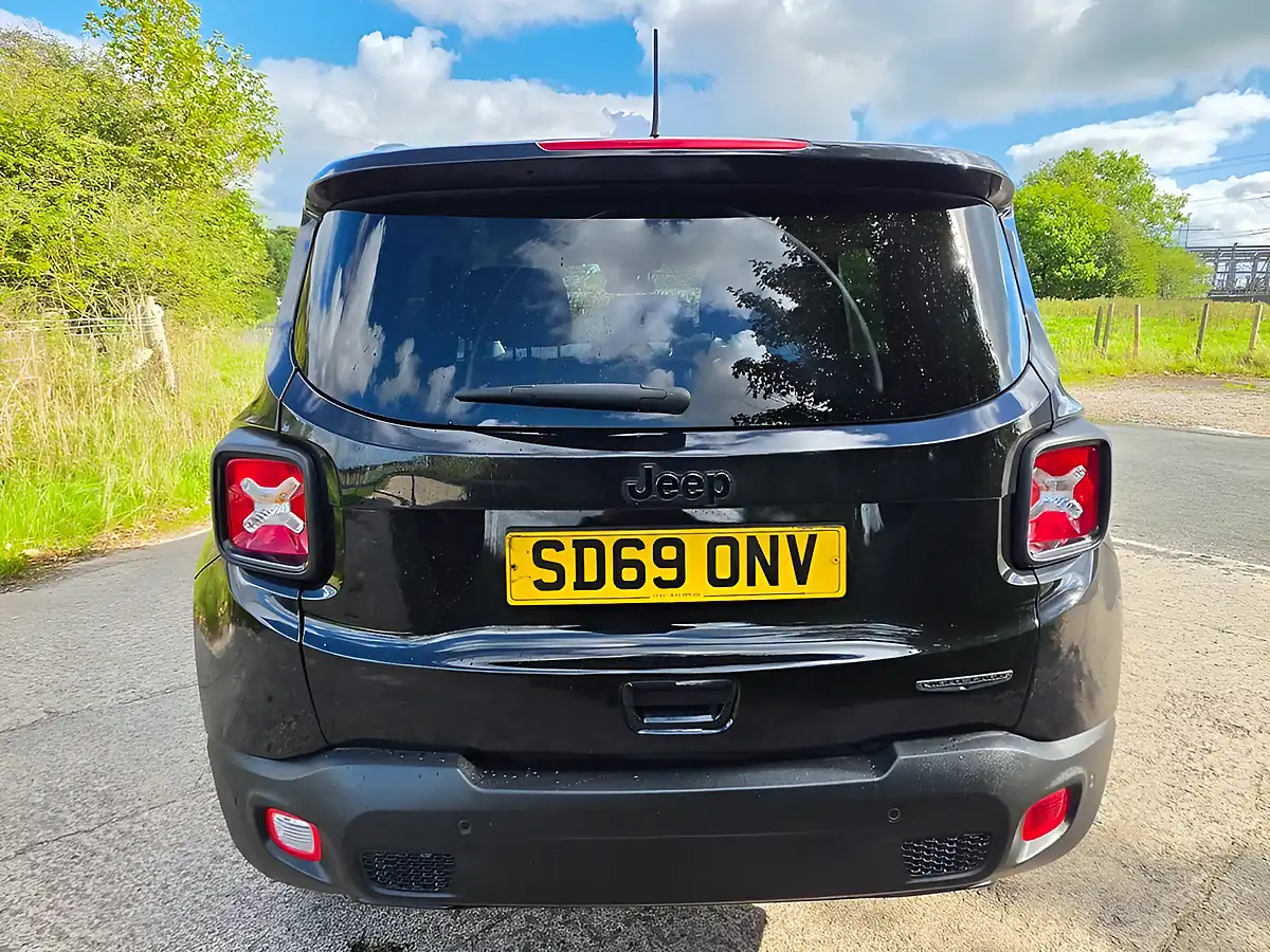 Used 2019 Jeep Renegade Night Eagle Black - Interior and Exterior details 6