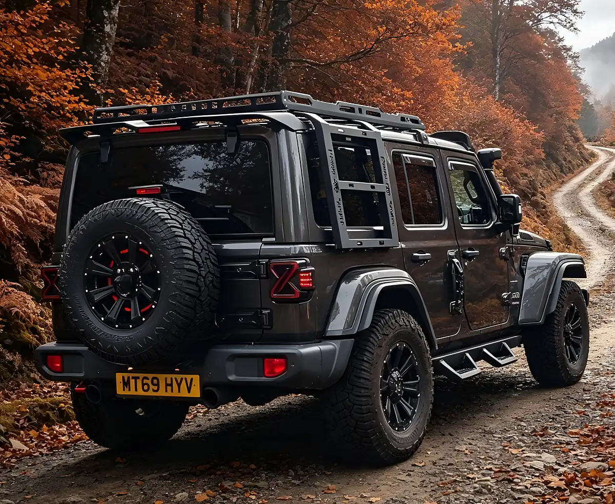 Used 2019 Jeep Wrangler Jl Grey - Interior and Exterior details 12