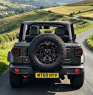 Used 2019 Jeep Wrangler Jl Grey - Interior and Exterior details 16